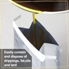 50 Pcs Disposable Grease Storage Bags Bacon Container Bags Hold