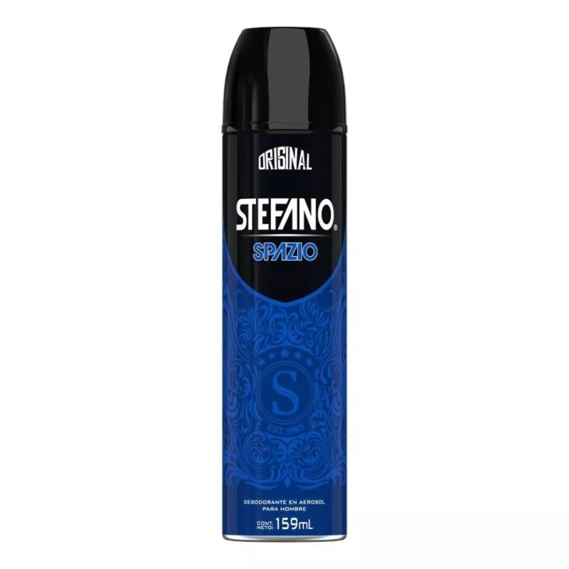 STEFANO SPAZIO Aerosol Deodorant FOR MEN 159ml each (2 PACK)