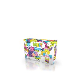 Meli 67214 Basic Pink Tiere Kreativspielzeug, 150 Stück