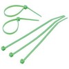 TRUSCO Color Cable Ties Green trcvr250