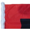 Hurricane Warning 2-Sided 12"x12" Rough Tex 100D Knit Nylon Car