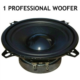 MASTER AUDIO 1 MA13W/4 MA 13W/4 professional woofer 13.00 cm 130 mm 5 inch 80 watt RMS 160 watt max 4 ohm gevoeligheid 91 dB rubber ophanging, 1 piece