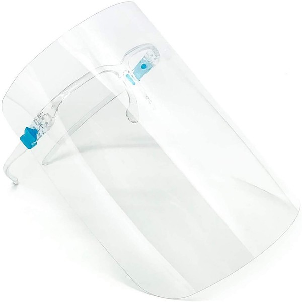 Luebel PACK OF 5 Full Face Protector Shield Visor with