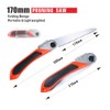 Toolux 5.9 Inch Folding Saw, SK-5 Steel Pocket Hand Saw