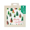 Talking Tables Pack of 21-Recyclable Christmas Tree Napkins Zero Plastic-Perfect