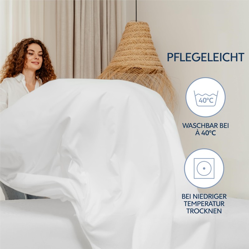 Dreamzie Fitted Sheet, 80 x 200 cm, 100% Microfibre, Bed