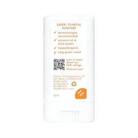 thinkbaby Sunscreen Stick, White/Orange, 0.64 Ounce