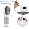 QUEENTY True HEPA Filter - Replacement Air Purifier Filter for