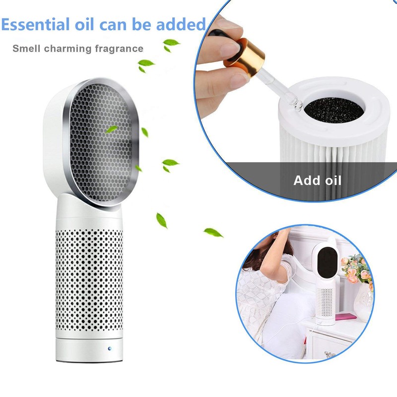 QUEENTY True HEPA Filter - Replacement Air Purifier Filter for
