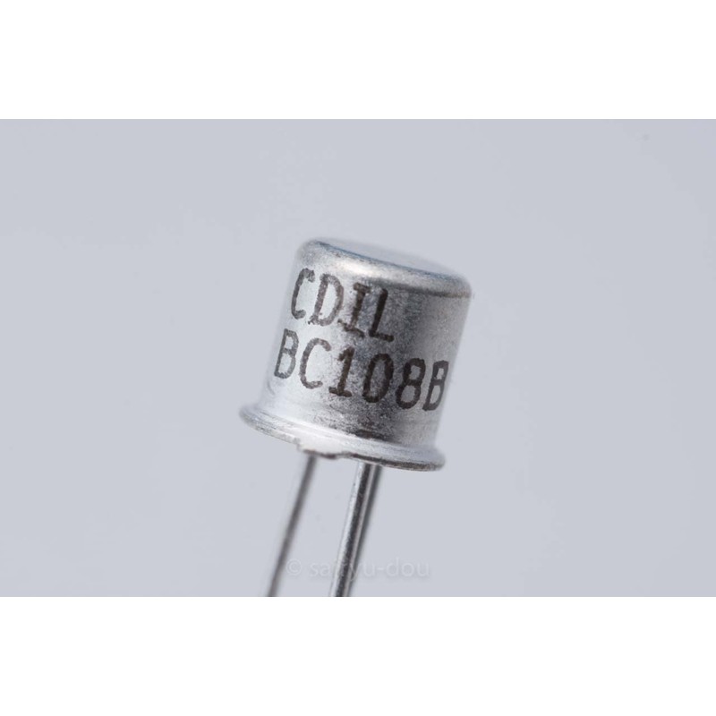 BC108 NPN Silicon Transistor by CDIL, Set of 2 (BC108B,