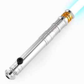 Saberforms Lightsaber Dueling Light Saber with 12 RGB Colors 16 Sound Fonts and Motion Control, Force FX Lightsabers with Premium Metal Handle and Replaceable Blade, Light Sabers for Adults, Kids
