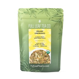 Organic Lemongrass - 1 oz Bag (approx. 15 servings) | Full Leaf Tea Co.