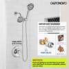 gotonovo Dual 2 in 1 Shower Head Kit High Pressure