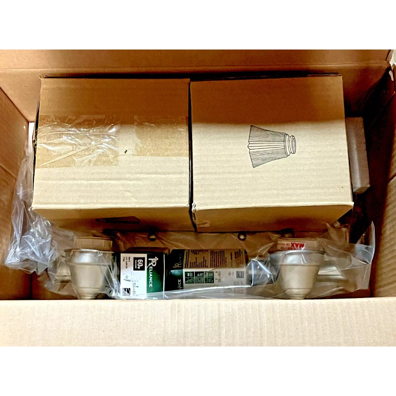 Epiphany 2-Light Wall 18" Vanity Sconce Light ESVA030-252-BN Brushed Ni