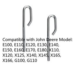 WuWoWo Deck Lift Hanger Rod kit GX24864 GX21718 Compatible with John Deere 14M7465 GX26085 24M7053 14M7400 Set of 2