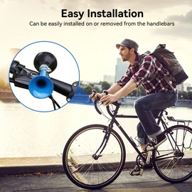 Retro Bicycle Horn,Classic Bike Horn 2.2inch Portable Bike Horn,Vintage Bicycle Horn,5 Colors Bike Air Horn Bicycle Hooter Bike Handlebar Bell for Adult Kids Bike Accessories