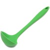 Chef Craft Premium Silicone Cooking Ladle, 11.25 inch, Green