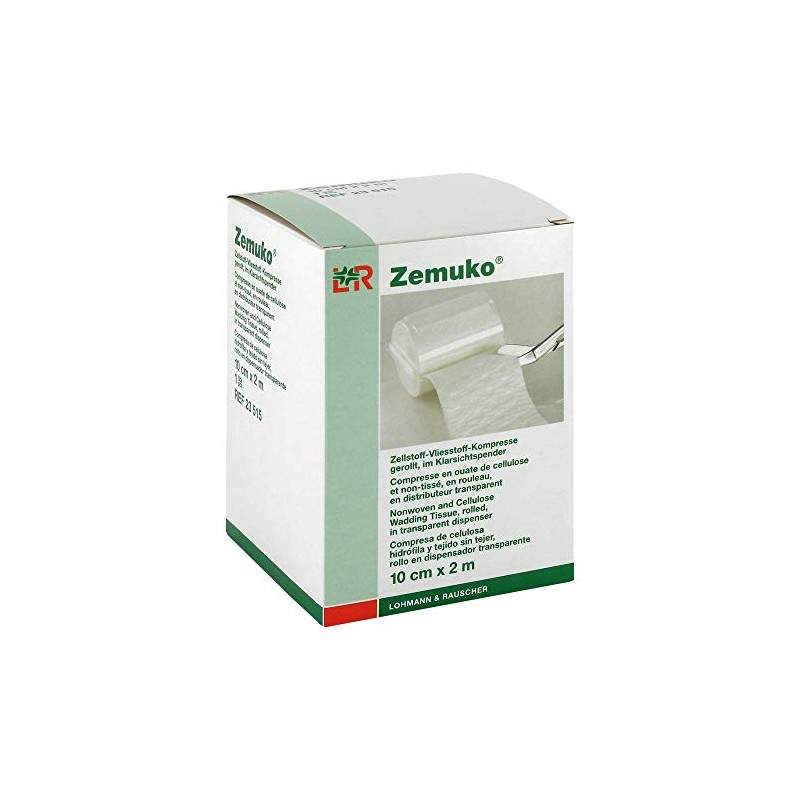 Zemuko Non-Woven Fabric Compr.Rolled 10 cm x 2 m Pack