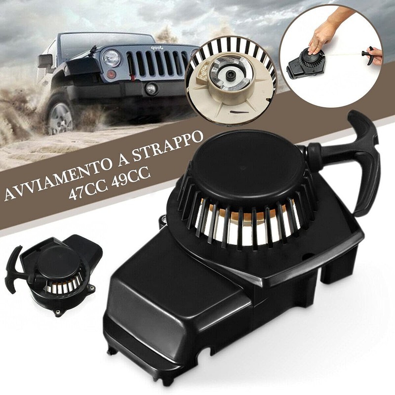Tuperoymse Pull Start 47Cc 49Cc Minimoto Mini Moto 2-Stroke Engines