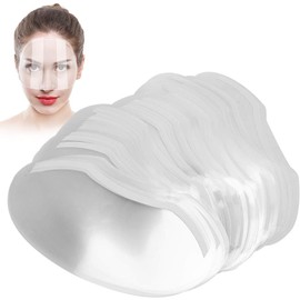 100 Uds Microblading Maquillaje Permanente Ducha Protectores Faciales Viseras Peluquería Salón de Peluquería Tinte para el Cabello Laca para el Cabello Escudo Cara Ojos Proteger