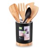 Tiosamd Kitchen Utensil Holder Tableware Storage Bucket, Spoon Chopsticks Fork