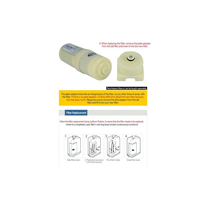 Original Water Ionizer Filter for Nexus X-Blue, AK-1000, AK-4000, JP-1000,