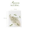 Green Tea Aloe Jabón de Hoja con Aroma Herbal, 30