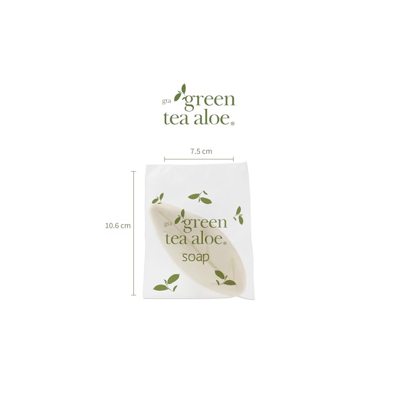 Green Tea Aloe Jabón de Hoja con Aroma Herbal, 30