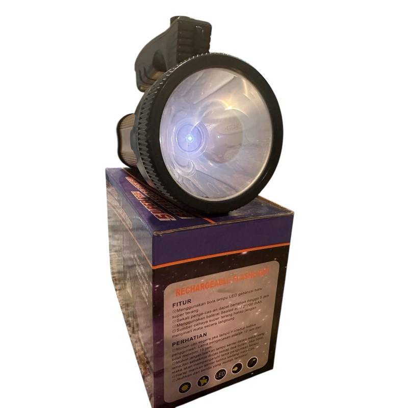 Super Bright LED Flashlight Rechargeable Super Bright Work Camping Fishing
