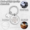 CGBOOM Keychain Thanksgiving Day Birthday Christmas Gifts Parting Gifts Stainless