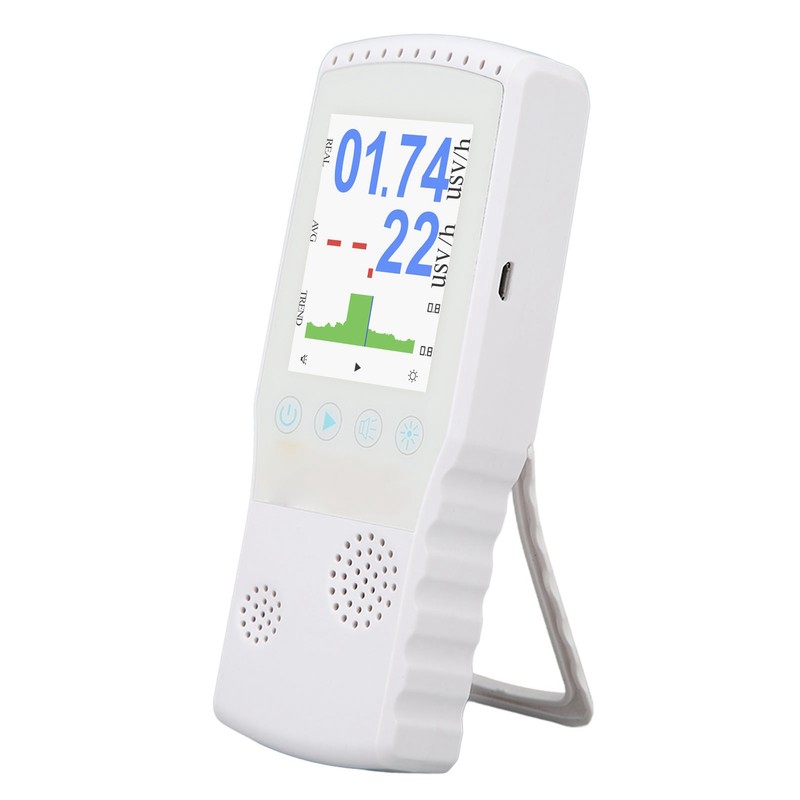 Geiger Counter Nuclear Radiation Detector Portable Rechargeable Handheld Beta Gamma