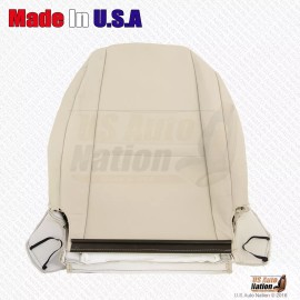 US Auto Nation 832-790-4949 2006 2007 2008 2009 2010 VW Jetta Driver Passenger Perforated Leather Cover Tan - Passenger Top