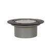 Qazqa - Modern Floor Spotlight Black Including LED IP65 Solar