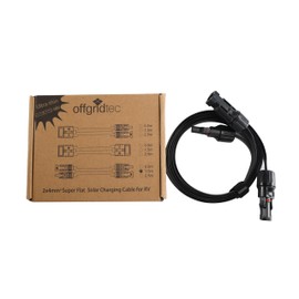 PV Male to PV Male Flat Cable (Super Flat) 4 mm² 1.5 m