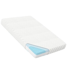 Mecc ecoh Pack and Play Mattresses, Reversible Pack N Play Mattress, Breathable Cover, Cool Gel Memory Foam, Water Resistant Lining, 38"x26"x1.5"
