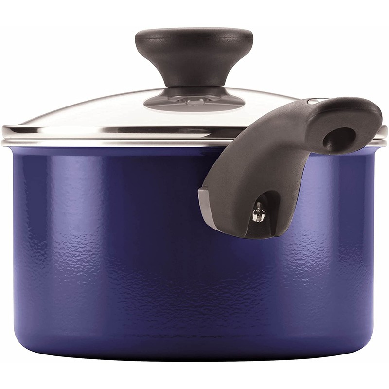 Farberware Ceramic Dishwasher Safe Nonstick Cookware Pots and Pans Set,
