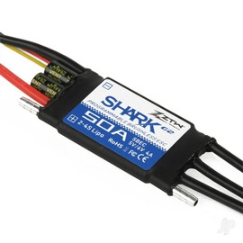 ZTW Shark G2 50A SBEC 32-Bit Water Cooled Brushless RC Boat Marine ESC (2-4 LiPo)