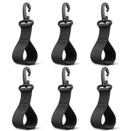 Aecsze 6 Pack Kayak Paddle Holder, Paddle Clip for Kayaking; SUP, Paddle Board Cup Holder, Inflatable Boat Paddle Keeper