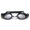 High Quality Optical Swimming Goggles Adult Black Plus Minus Diopter