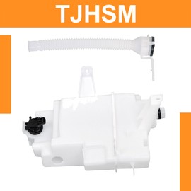 TJHSM Plastic Glass Windshield Washer Reservoir Tank with Motor Sensor Hole and Tube Replacement for RAV4 2013-2018