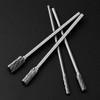 Luo ke 75mm Extra Long Carbide Burr Sets, 1/8 Inch