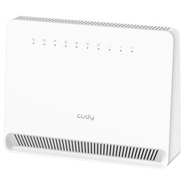 Cudy N300 WiFi Modem Unlocked 4G LTE Router with SIM Card Slot, 300Mbps WiFi, Cat4, High Gain Internal Antennas, VPN, Plug and Play, LT400E