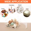 PATIKIL Acrylic Box with Lid 4.33" x 2.76" x 0.98",