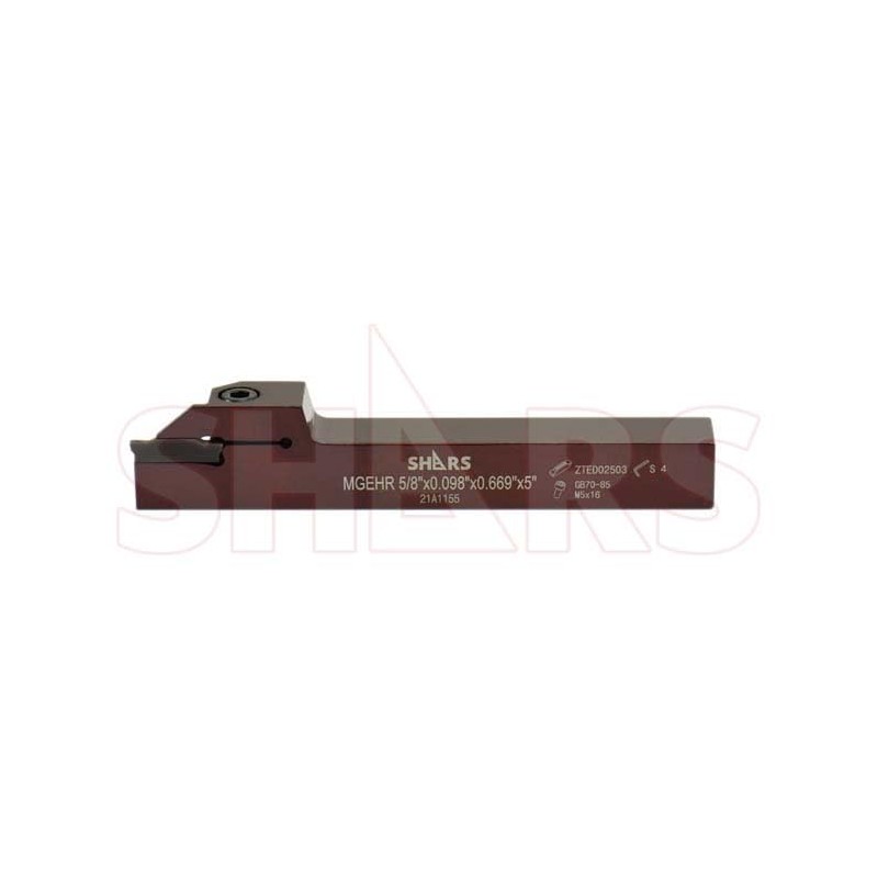 Shars 5/8 x 5/8" RH Grooving Cut-Off Tool Holder .098"