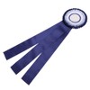 Second Place Rosette Ribbon Badge Exquisite Small Winner Medal Award