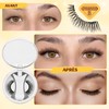 Cils magnétiques aspect naturel, cils magnétiques reusable with applicator, cils