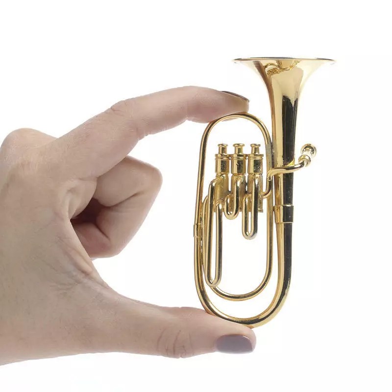 Factory Direct Craft Small Collectible Brass Horn