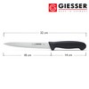 Giesser seit 1776 - Made in Germany - Filiermesser schwarz,