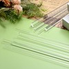 M METERXITY 15-Pack Acrylic Round Rods 11.81x0.12in/300x3mm