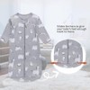Baby Sleeping Bag 2 Pack Cotton Long Sleeves Wearable Blanket